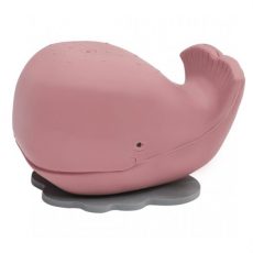 Hevea Whale Bathtub Toy pink from gimme the good stuff
