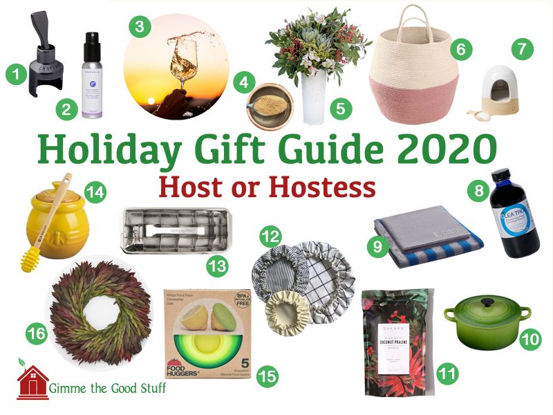 Holiday Gift Guide 2020 Host or Hostess