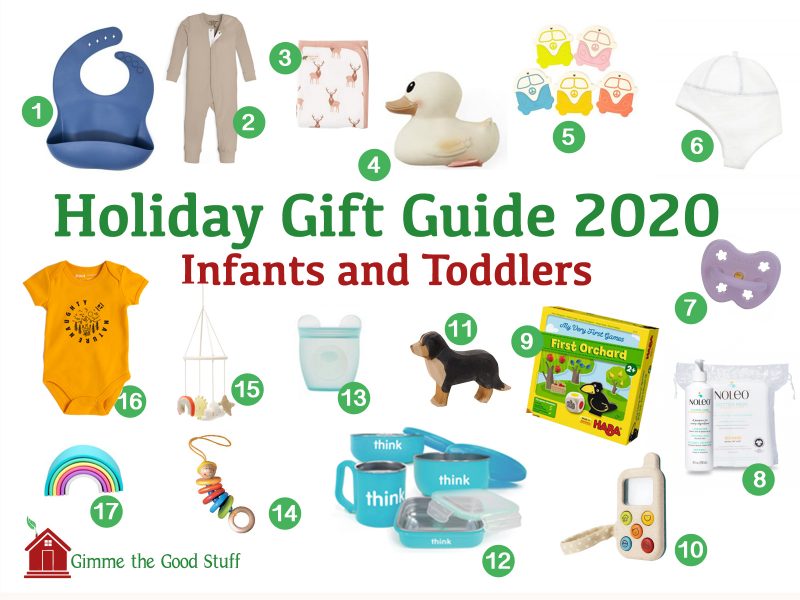Holiday Gift Guide 2020 Infants and Toddlers