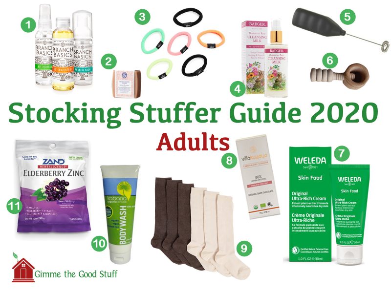Holiday Gift Guide 2020 stocking for adults