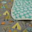Organic Play Mat Forest Friends Mint Pebbles from Gimme the Good Stuff