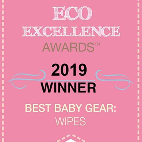 An image of the Eco Excellence award for Jackson Reece Wipes as the 2019 Winner for Best Baby Gear
