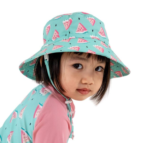 Jan and Jul Cotton Dry Bucket Water Hat for Kids Watermelons from Gimme the Good Stuff 002