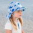 Jan and Jul Floppy Cotton Sun Hats for Kids Blue Whales from Gimme the Good Stuff 002