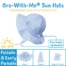 Jan and Jul Floppy Cotton Sun Hats for Kids Blue Whales from Gimme the Good Stuff 003