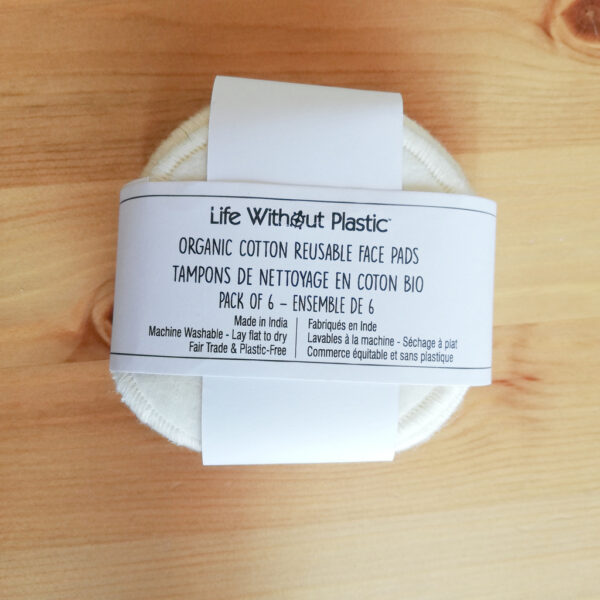 Life Without Plastic Cotton Face Pad from Gimme the Good Stuff 005