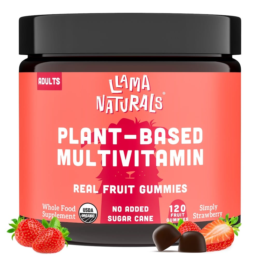 Llama Naturals Adults Multi Vitamin Gummies - Strawberry from Gimme the Good Stuff