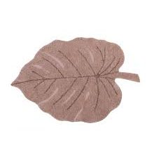 Lorena Canals Monstera Vintage Nude washable rug from gimme the good stuff