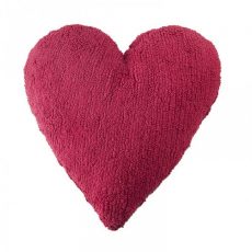 Lorena Canals Heart Cushion fuchsia from gimme the good stuff