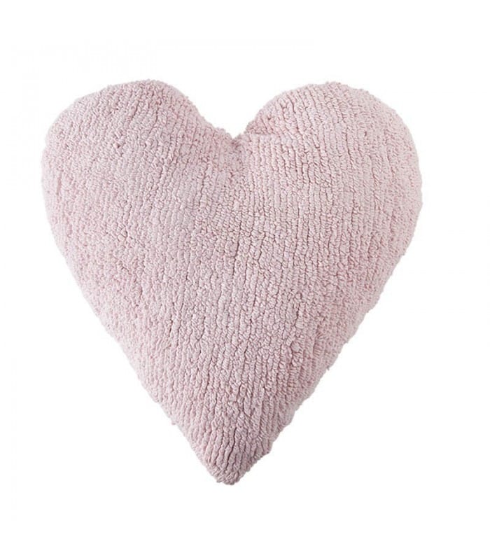 Lorena Canals Heart Cushion pink from gimme the good stuff