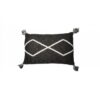 Lorena Canals Knitted Oasis Cushion black from gimme the good stuff
