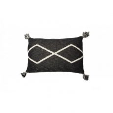 Lorena Canals Knitted Oasis Cushion black from gimme the good stuff