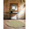 Lorena Canals Monstera Olive Washable Rug from gimme the good stuff