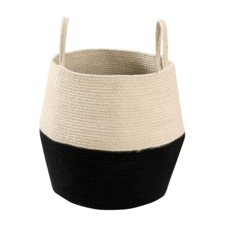 Lorena Canals Zoco Basket Black - Natural from gimme the good stuff