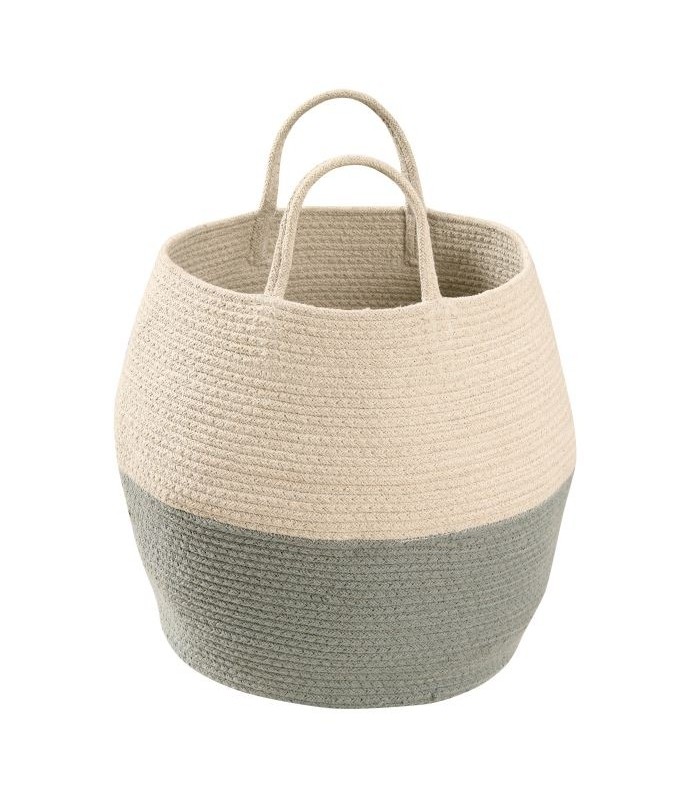 Lorena Canals Zoco Basket vintage blue - natural from gimme the good stuff
