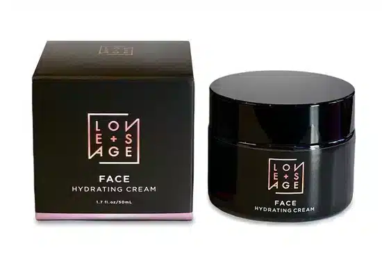 Container of Loave and Sage Hydrating Face Cream