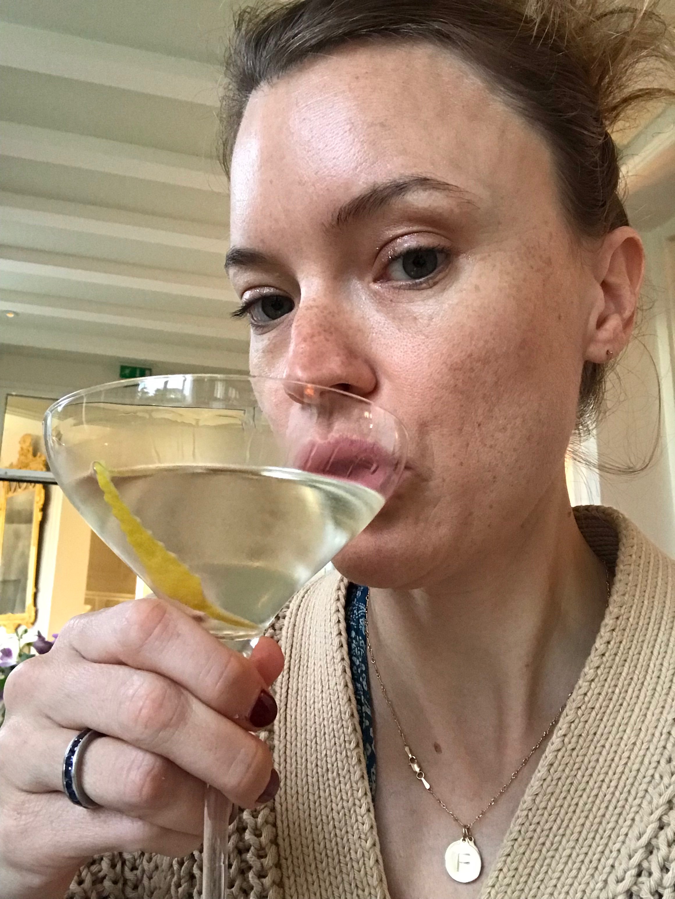 Martini in grand hotel Cap Ferrat