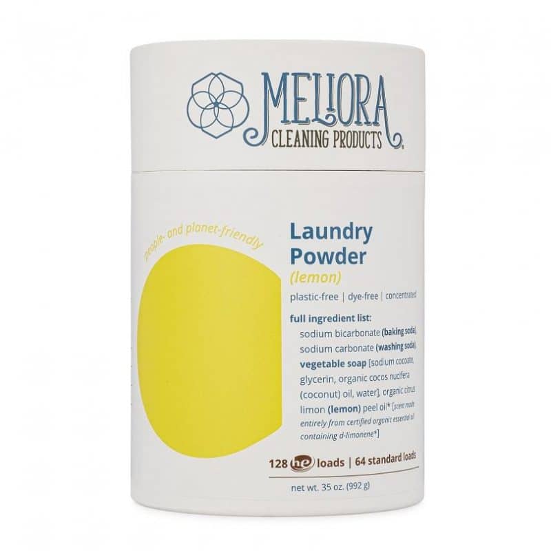 Meliora Natural laundry Powder from Gimme the Good Stuff Lemon