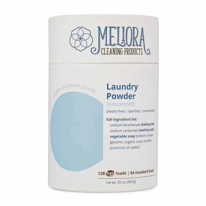 Meliora Natural laundry Powder from Gimme the Good Stuff Unscented