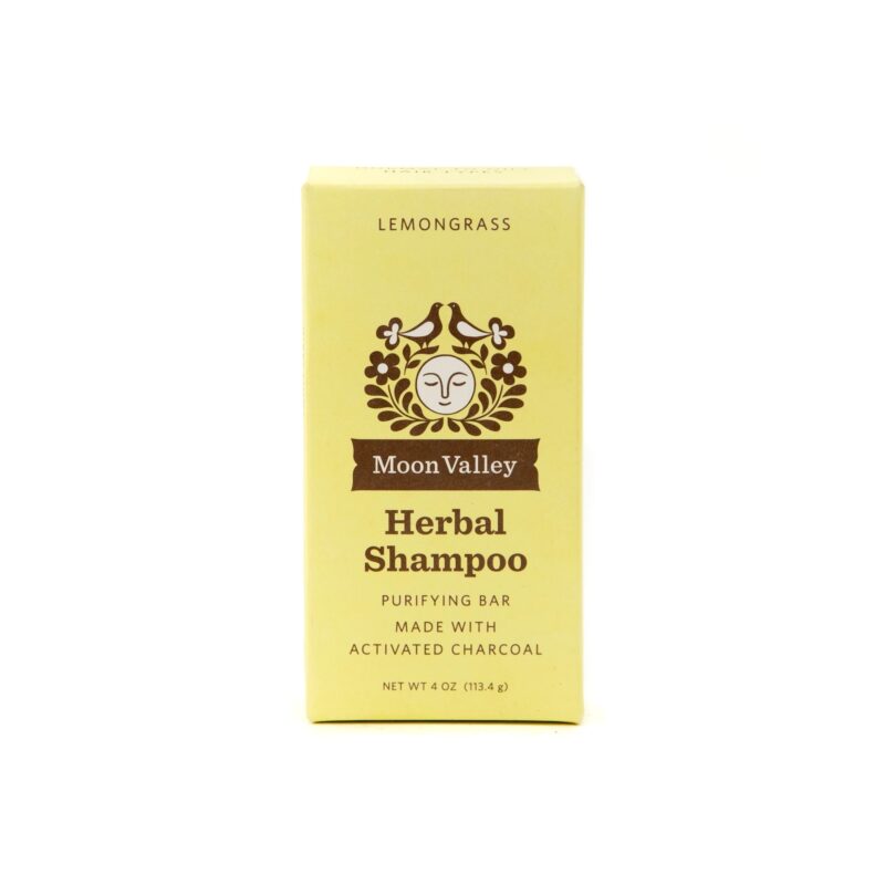 Moon Valley Organics Herbal Lemongrass Charcoal Shampoo Bar from Gimme the Good Stuff 001
