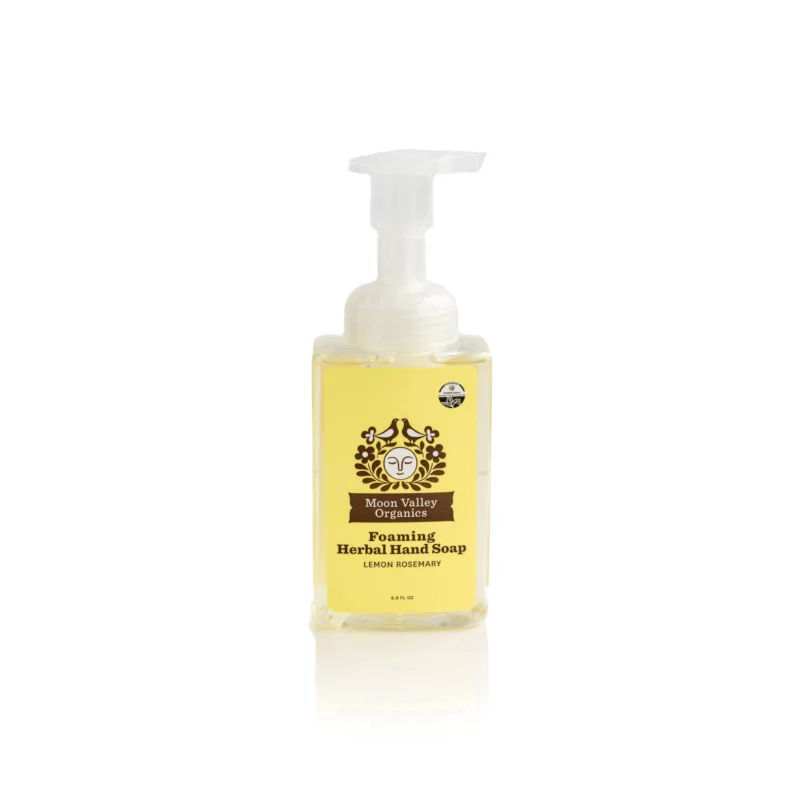 Moon Valley Organics Lemon Rosemary Foaming Herbal Hand Soap 001