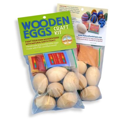 Natural Earth Paint Egg Craft Kit from Gimme the Good Stuff
