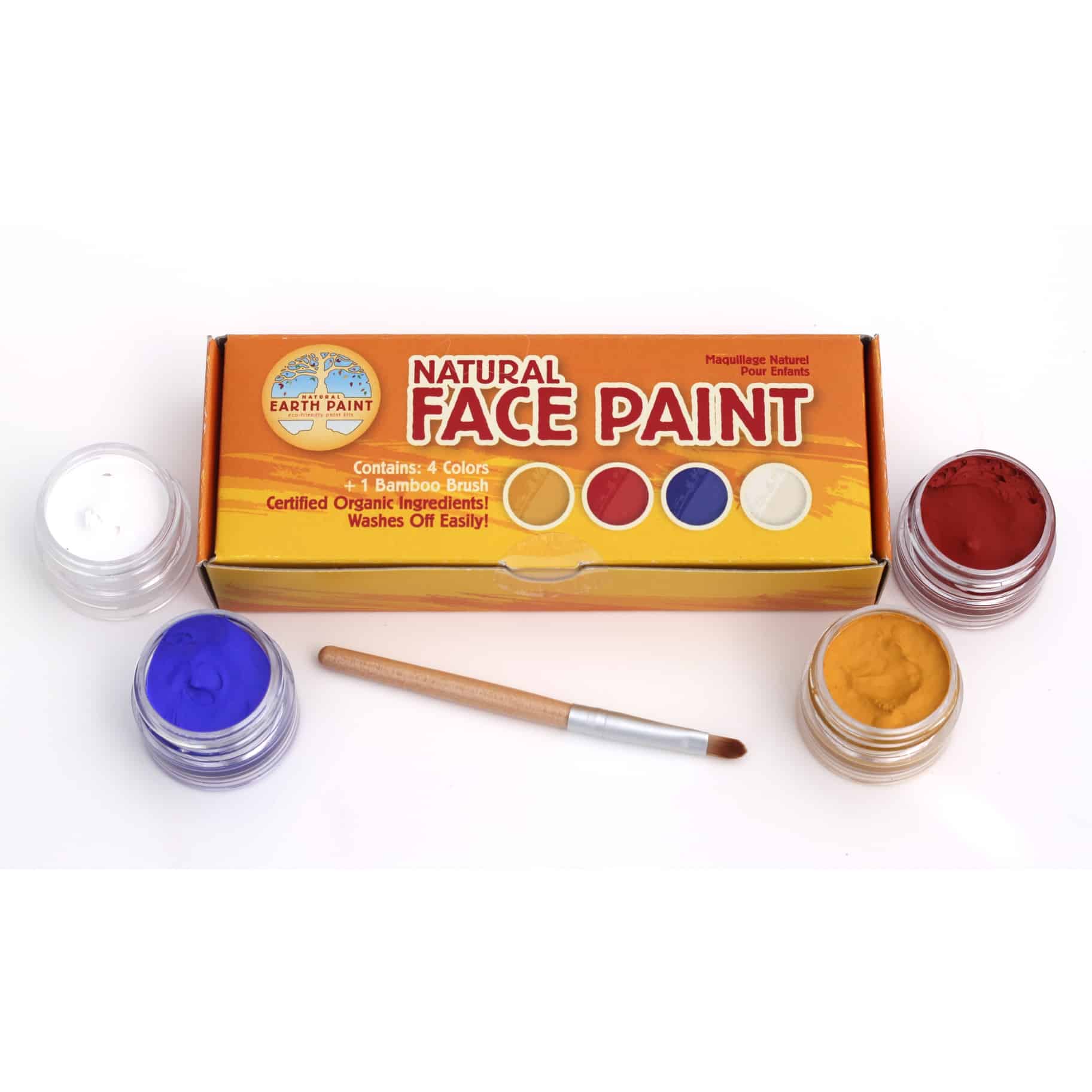 Natural Earth Paint Face Paint Mini Kit from gimme the good stuff