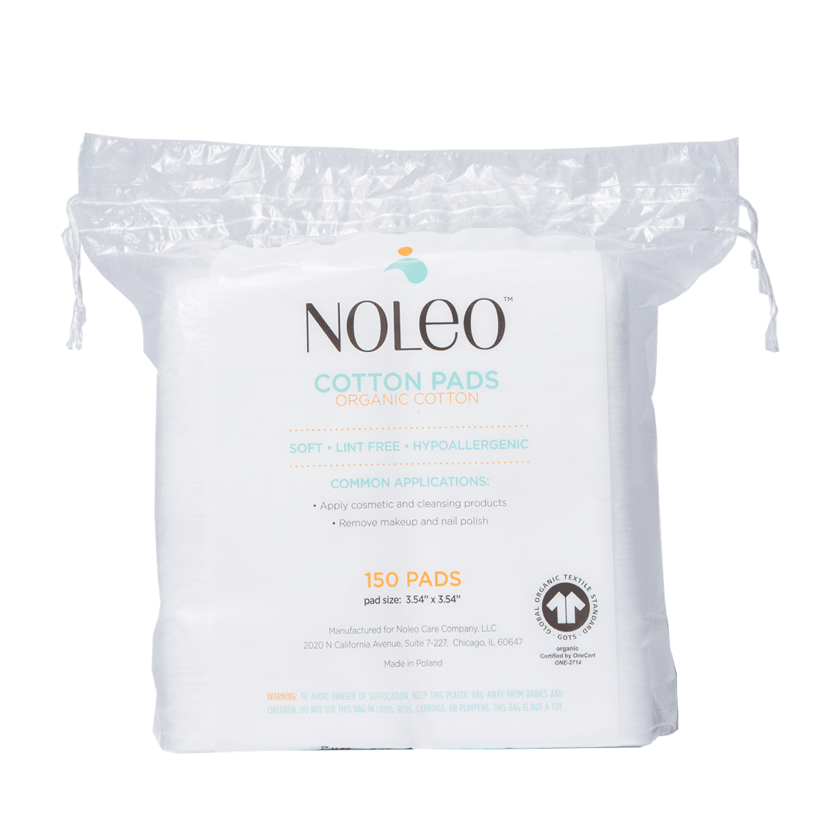 Noleo Organic Cotton Pads from gimme the good stuff