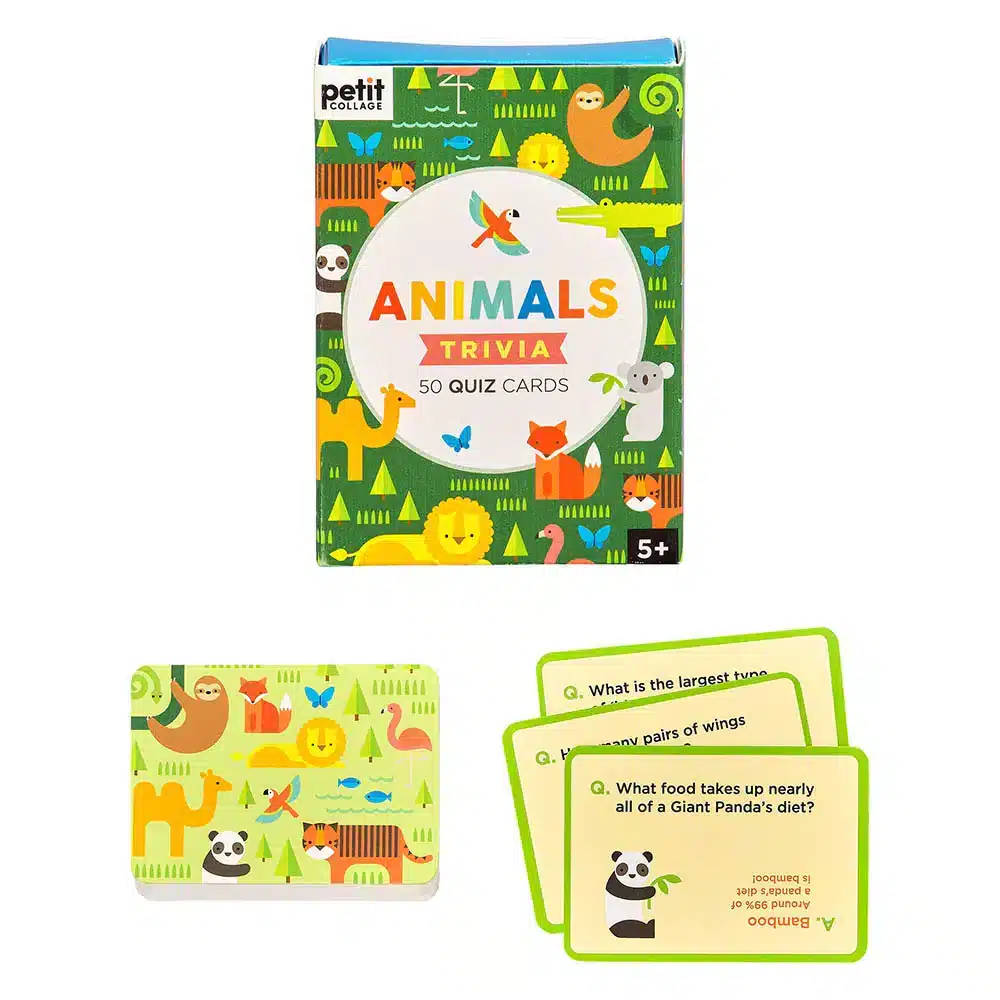 Petit Collage Animal Trivia Game from Gimme the Good Stuff