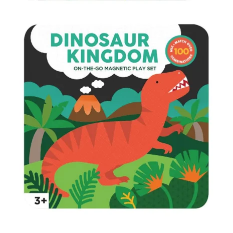 Petit Collage Dinosaur Kingdom Magnetic Play Set from Gimme the Good Stuff
