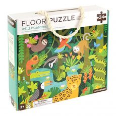 Petit Collage Wild Rainforest 24-Piece Floor Puzzle from gimme the good stuff