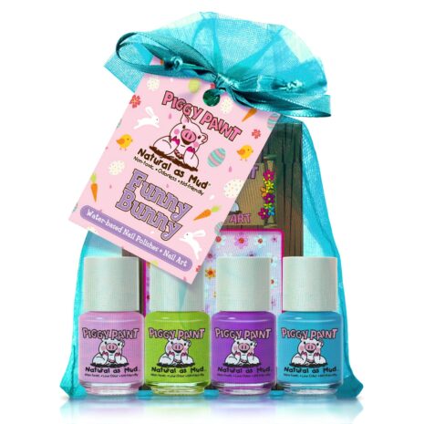 Piggy Paint Non-Toxic Nail Polish Gift Bags from Gimme the Good Stuff Funny Bunny