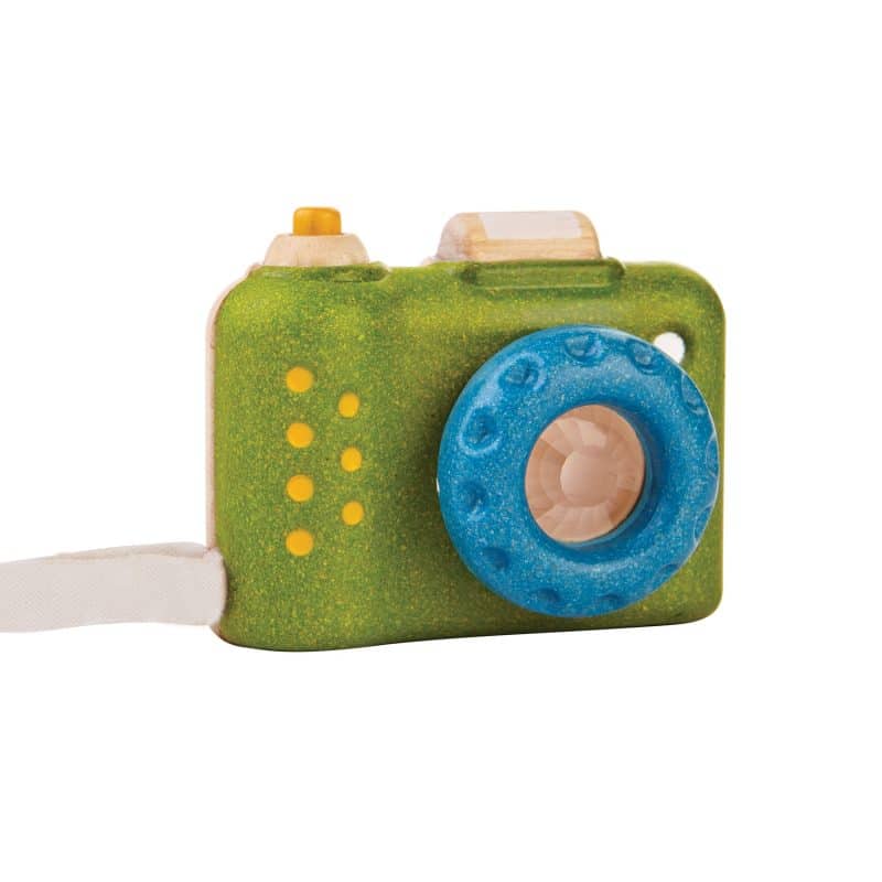 Plan Toys Green Camera Toy from Gimme the Good Stuff