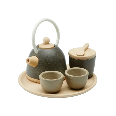 Plan Toys - Wooden Tea Set from Gimme the Good Stuff 001