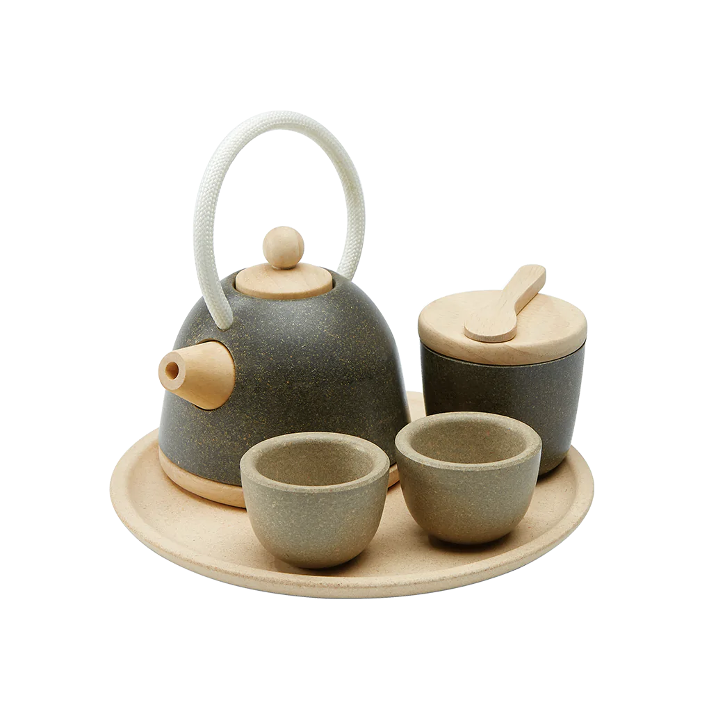 Plan Toys - Wooden Tea Set from Gimme the Good Stuff 001