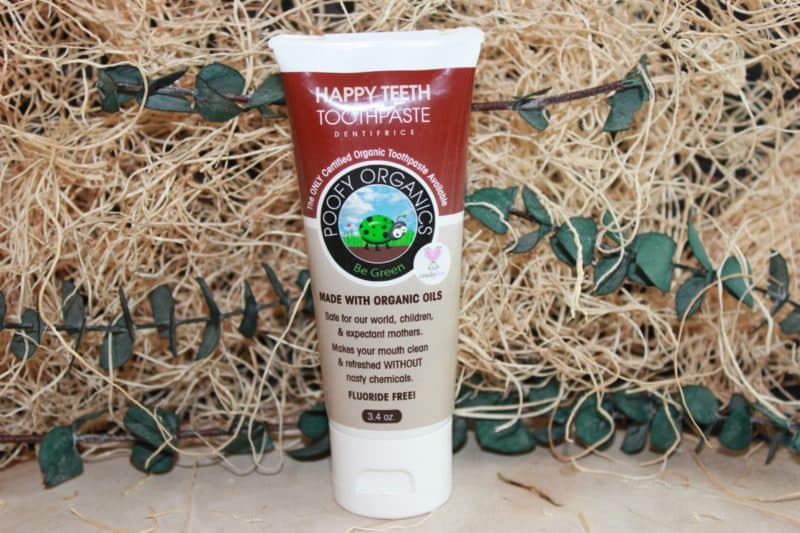 Poofy Organics Happy Teeth Toothpaste from Gimme the Good Stuff