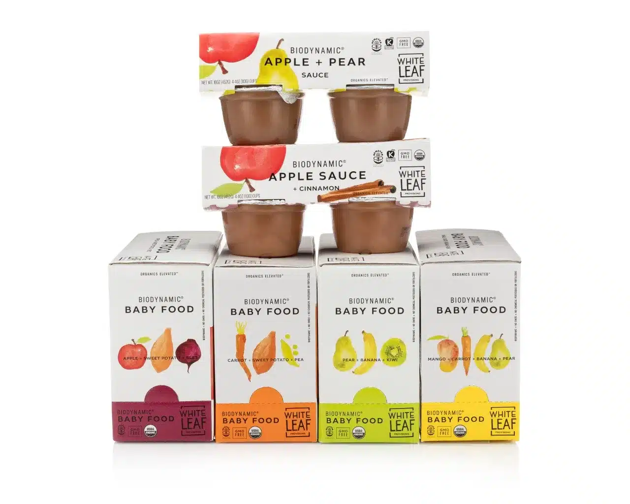 White Leaf Provisions Organic Baby Food Pouches