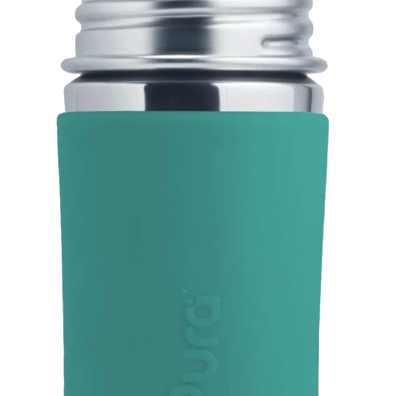 Pura Kiki Stainless Steel Baby Bottle 11oz Mint from Gimme the Good Stuff