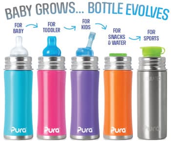 Pura Kiki Baby Bottles from Gimme the Good Stuff