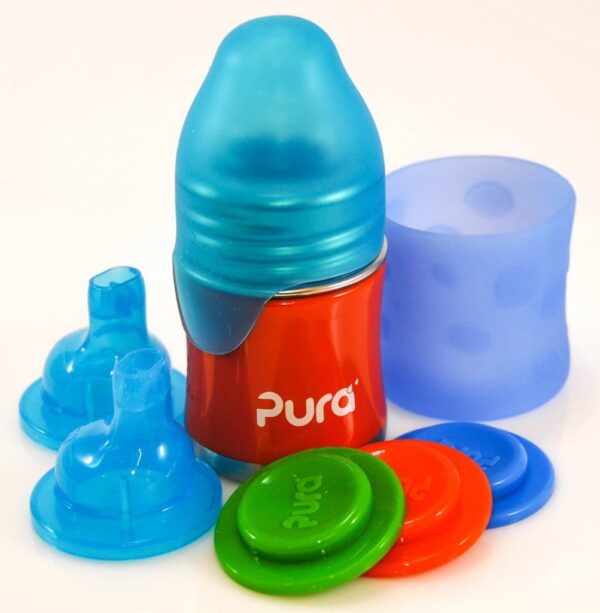 Pura bottle with accessories from Gimme the Good Stuff