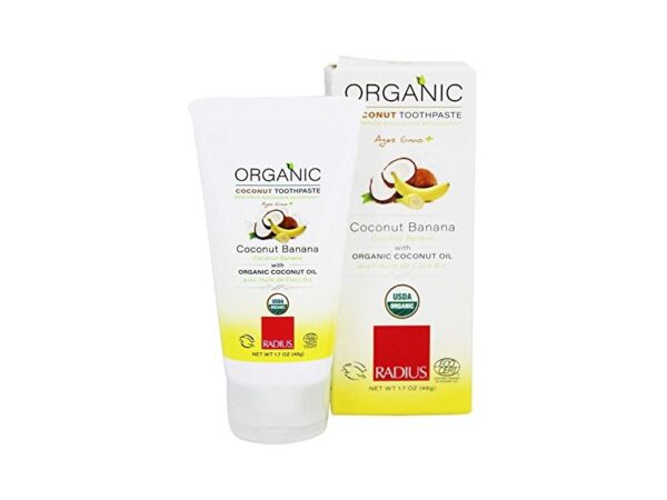 Radius Coconut Banana Toothpaste from Gimme the Good Stuff