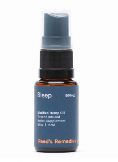 Reed’s Remedies Natural Sleep Remedies Hemp Oil Spray for Insomnia Gimme the Good Stuff