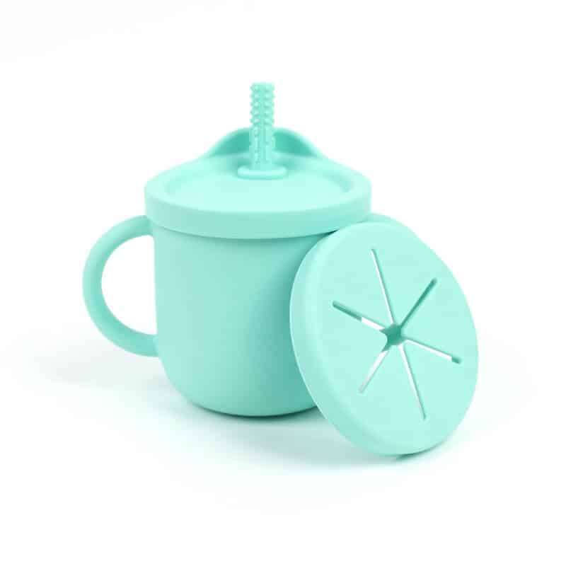 Silicone Toddler Drinking Cup from Gimme the Good Stuff Blue