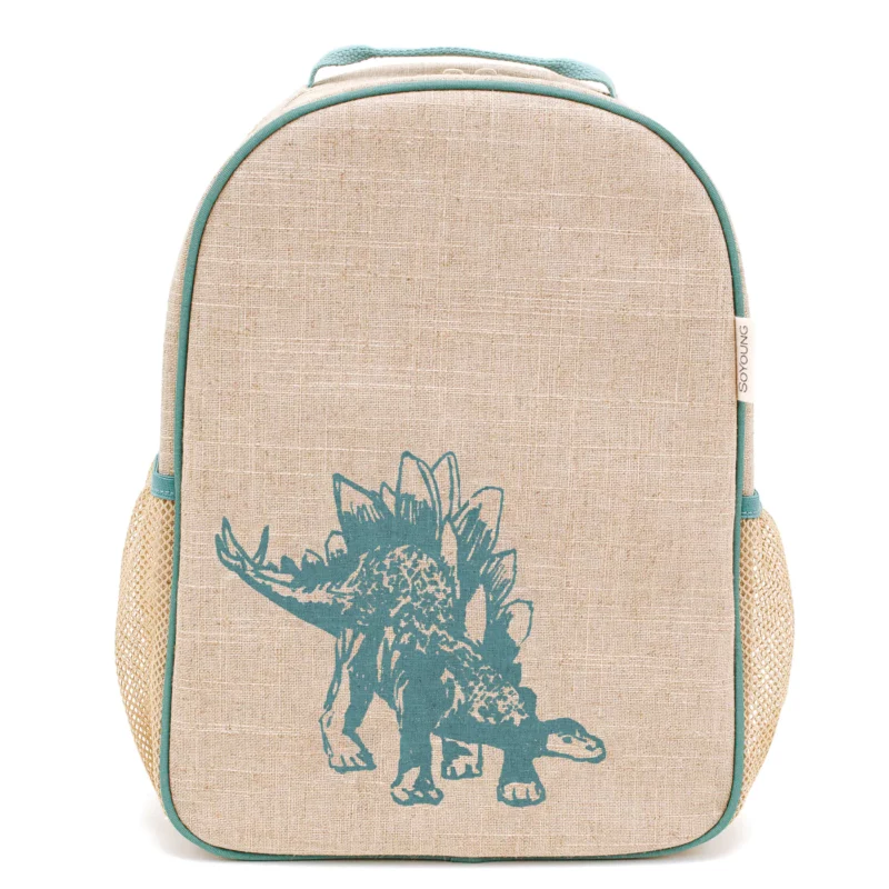 SoYoung Toddler Non-Toxic Backpack Green Stegosaurus from Gimme the Good Stuff