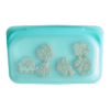 Stasher Reusable Silicone Bag - Snack Aqua from Gimme the Good Stuff