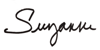 Suzanne's signature