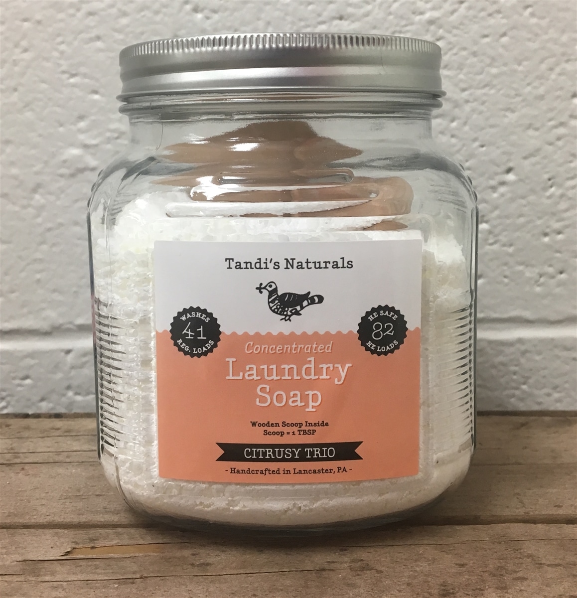 Tandi's Concentrated laundry citrusy trio gimme the good stuff