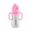 Thinkbaby Thinkster of Steel Sippy Cup Pink from gimme the good stuff