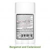 Thinksport Deodorant Bergamot and Cedarwood Ingredients from Gimme the Good Stuff