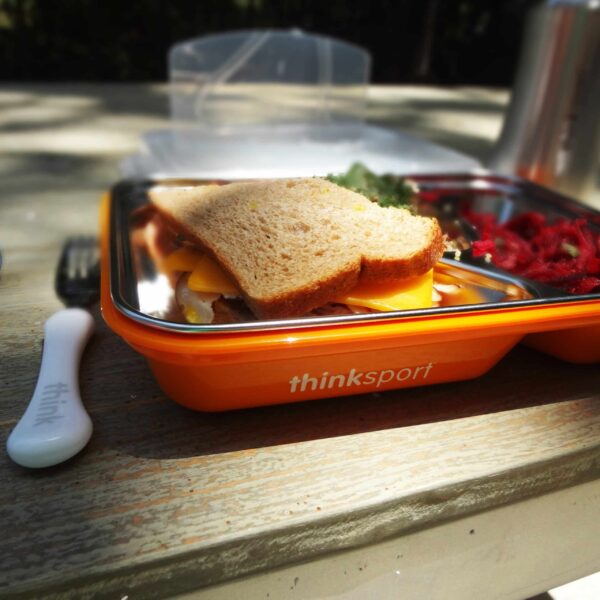 Thinksport Go2 Lunch Container Orange from Gimme the Good Stuff 002